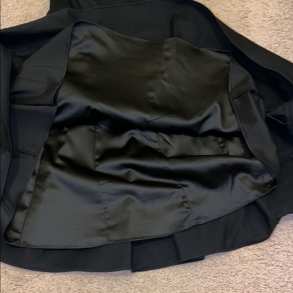 LIKE NEW Express black strapless dress - Picture 4 of 8